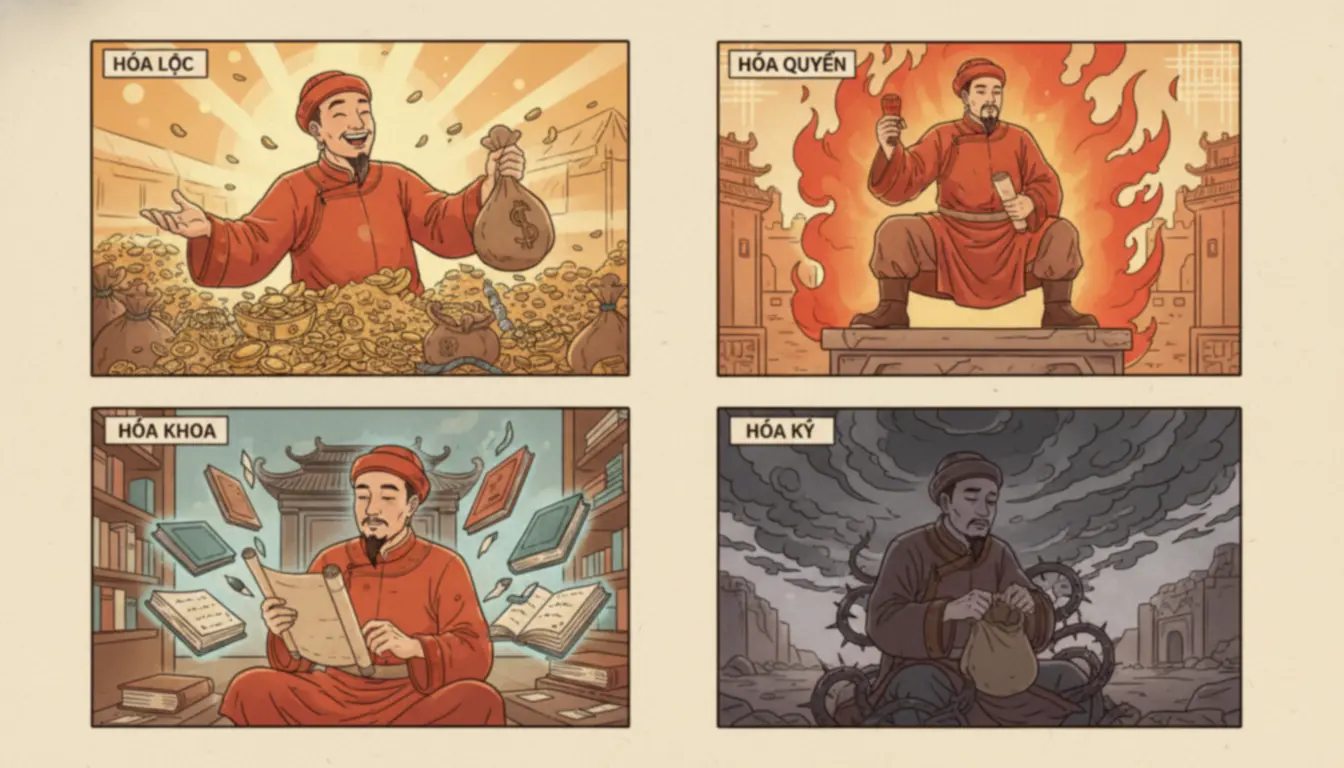 Sao Đại Hao - tu hoa transformation