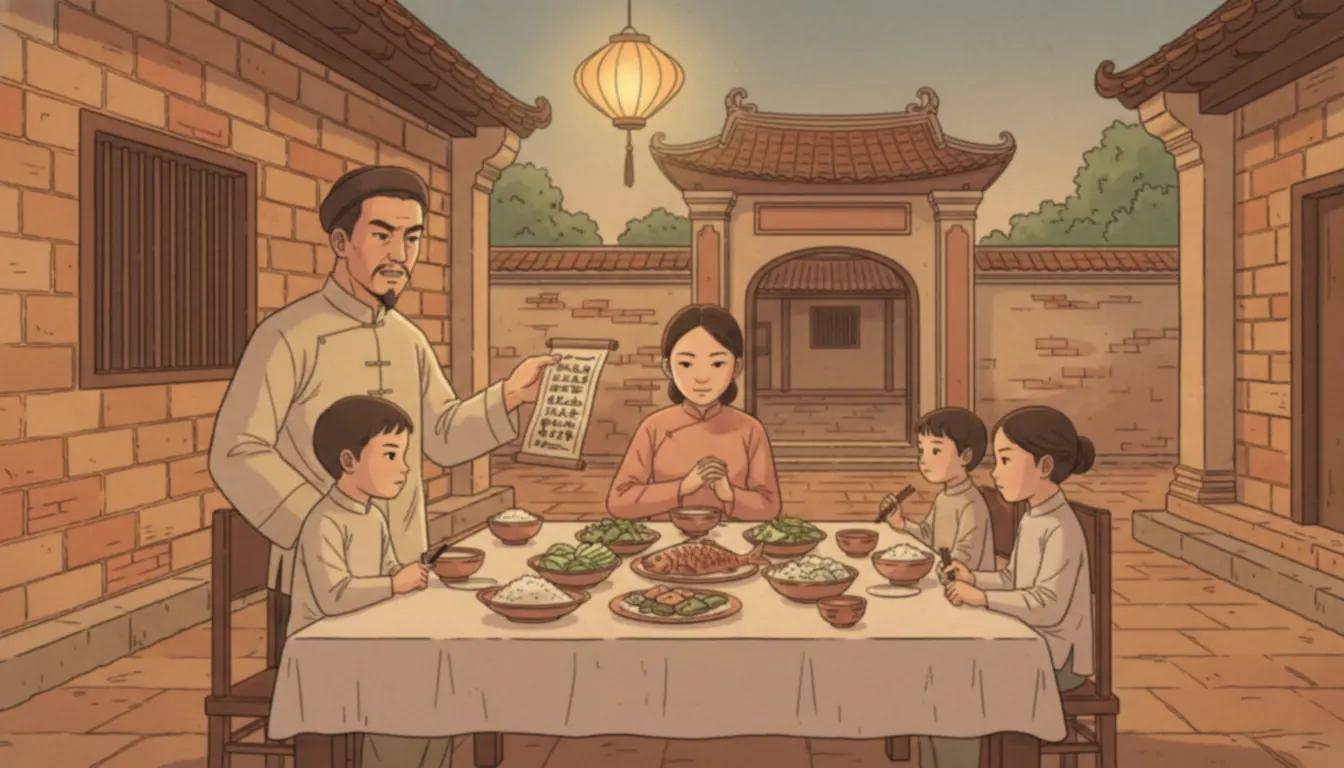 Sao Đẩu Quân - family scene