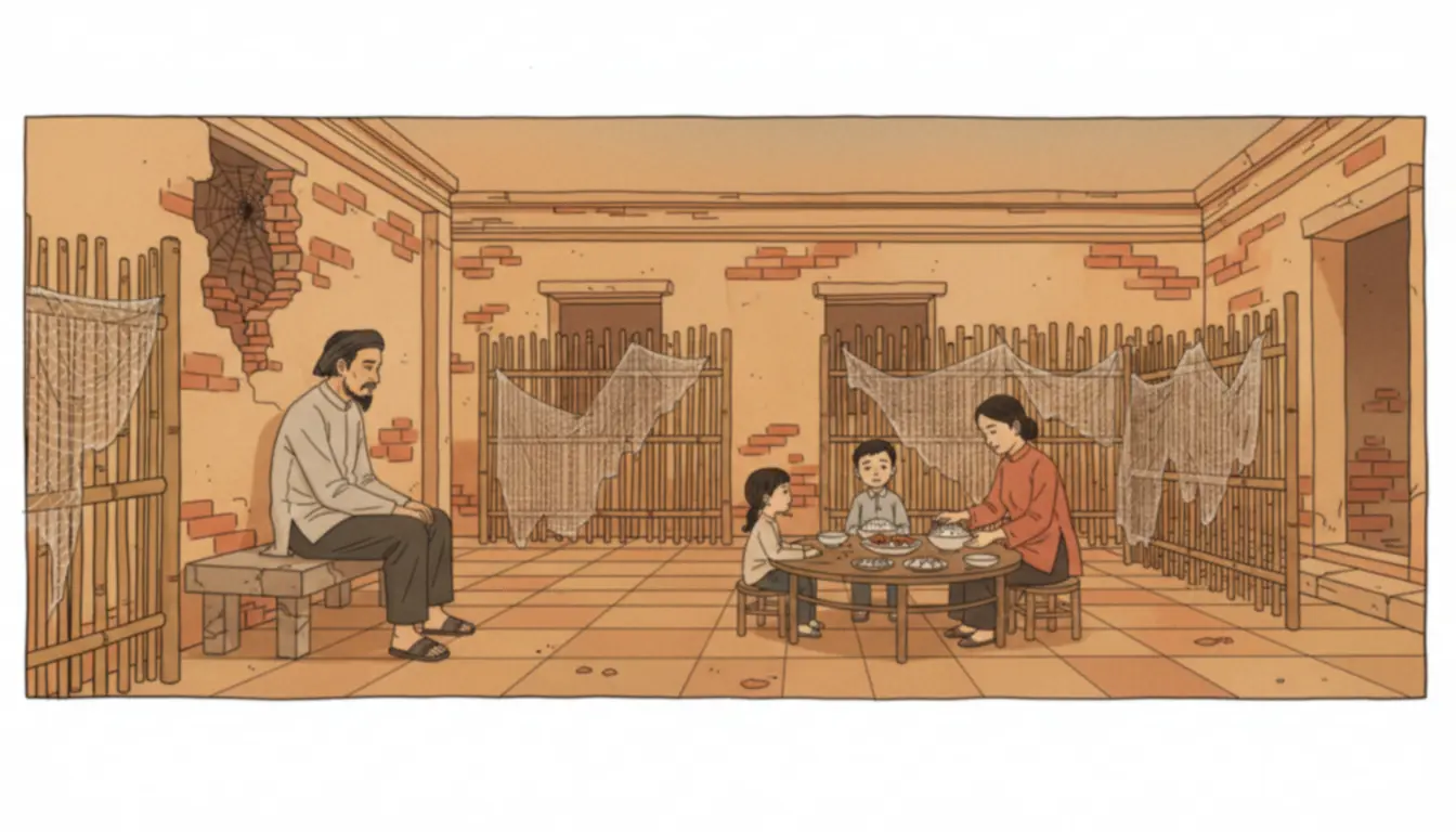 Sao Địa Võng - family scene
