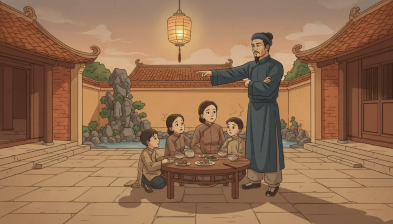 Sao Phá Quân - family scene