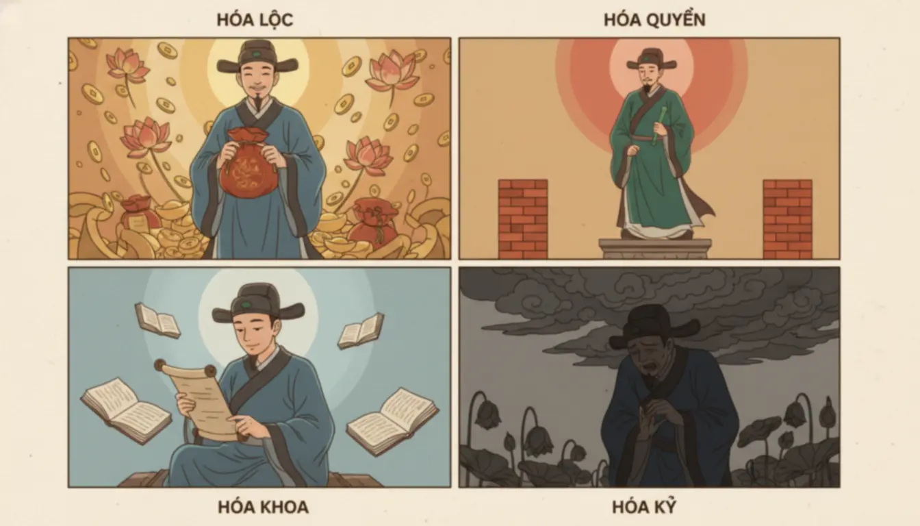 Sao Thiên Đồng - tu hoa transformation