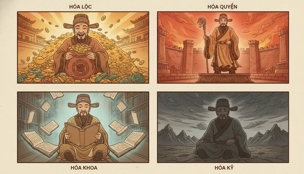 Sao Thiên Lương - tu hoa transformation