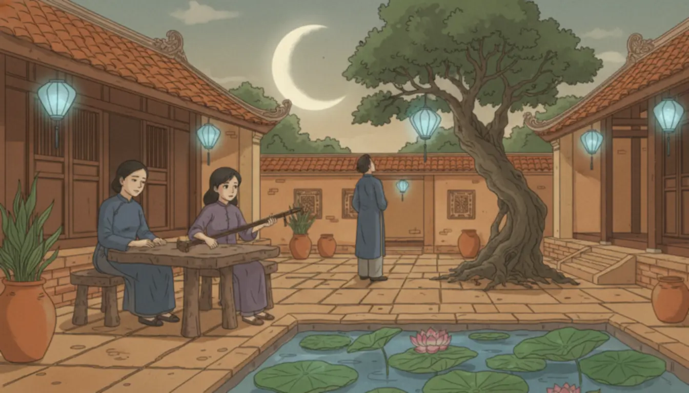 Sao Thiên Riêu - family scene