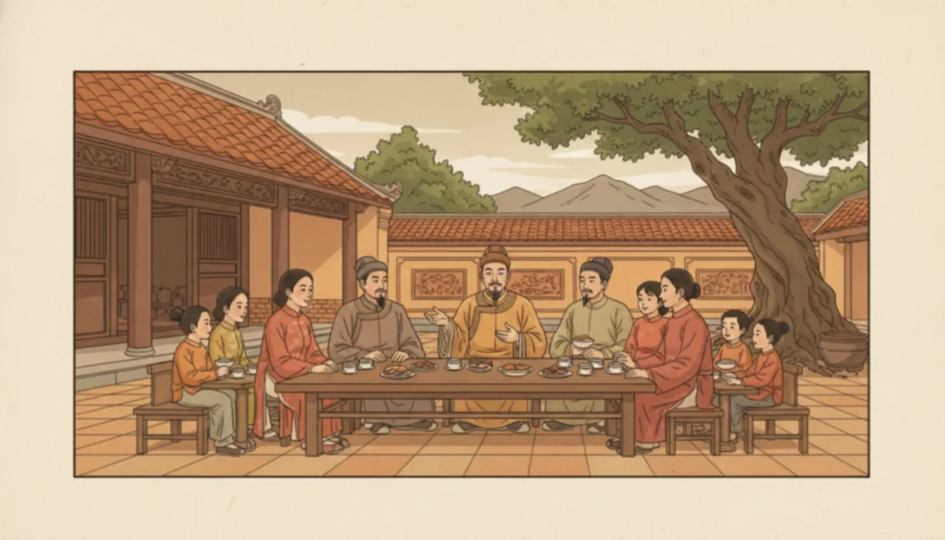 Sao Tử Vi - family scene